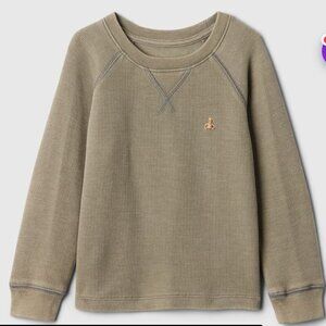 Baby gap long Sleeve Baby Waffle Tee 12-18 Months